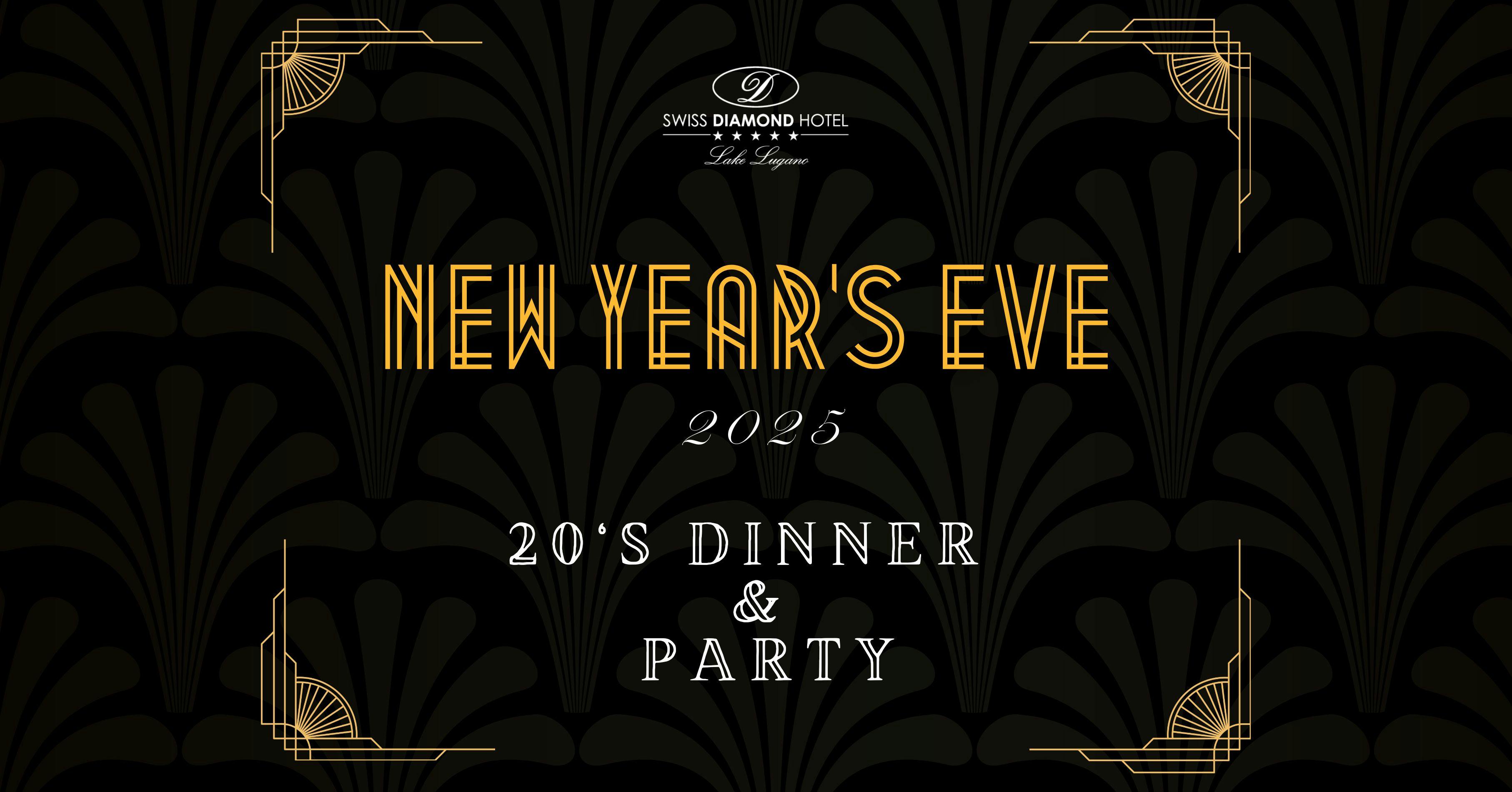 New Year's Eve: Aperitif, Dinner and 1920s show and party