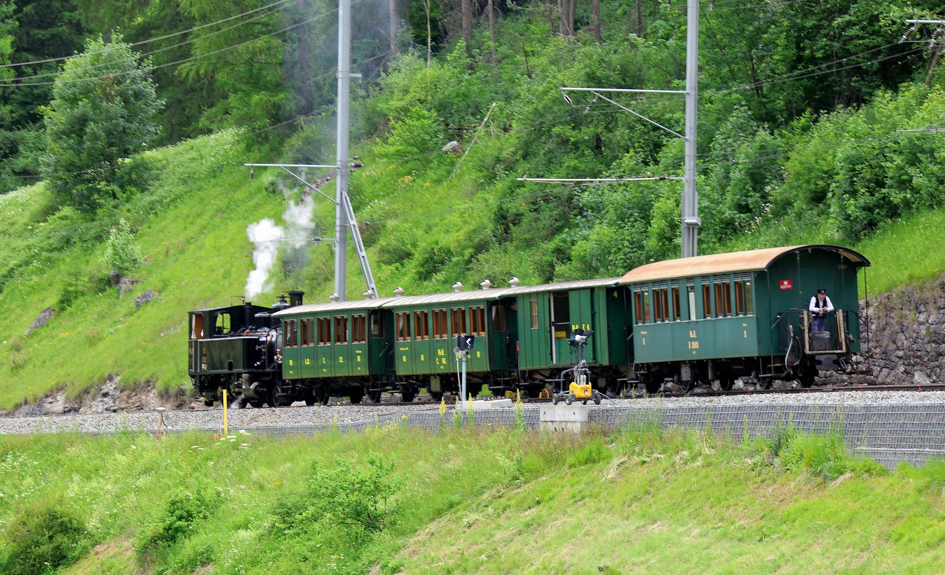 Bon Voyage en train à vapeur