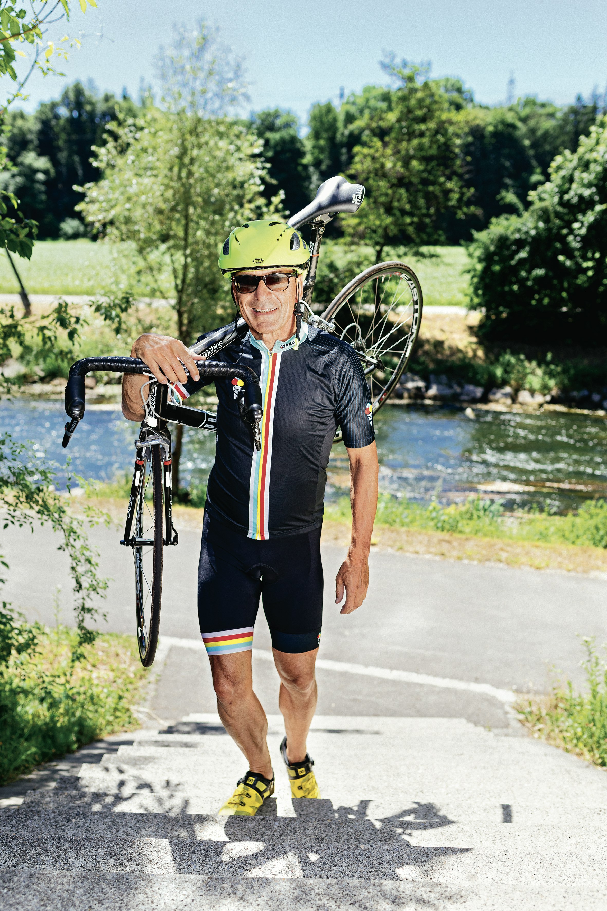 Biketour mit Hans-Ulrich Lehmann