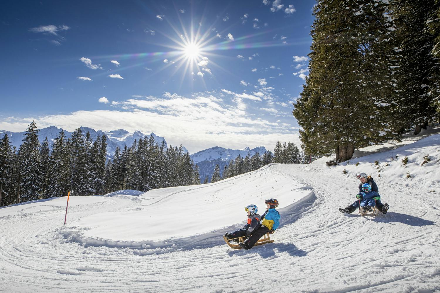 Courses simple à partir de Mägisalp