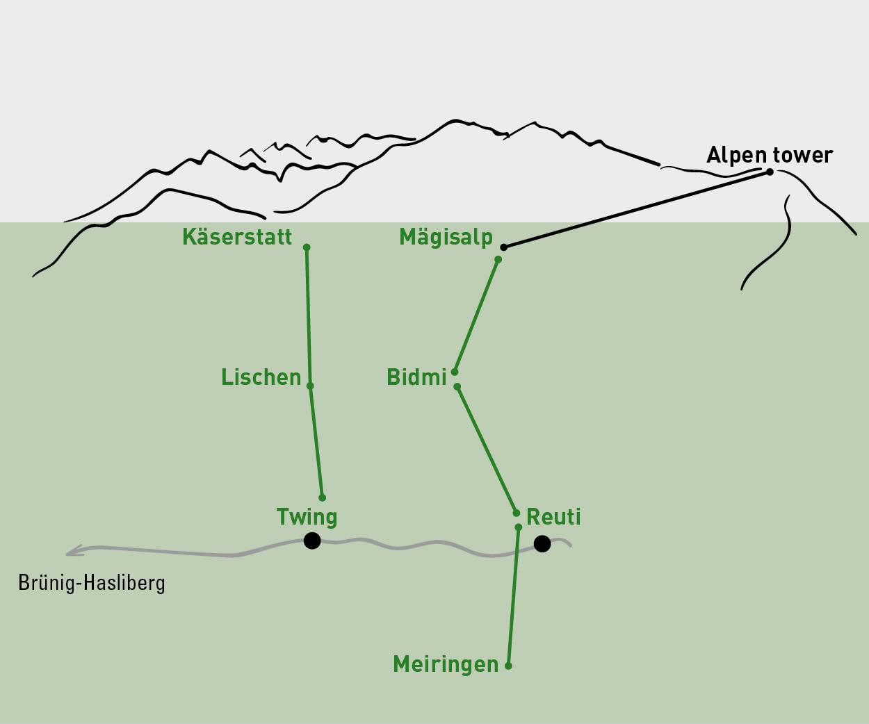 2+ zones hiking day ticket