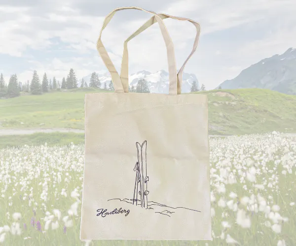 Stofftasche Ski
