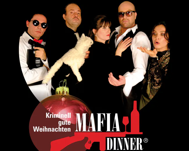 Kriminell gute Weihnachten - Mafiadinner auf dem Fondueschiff am 3., 5. und 10. Dezember 2026