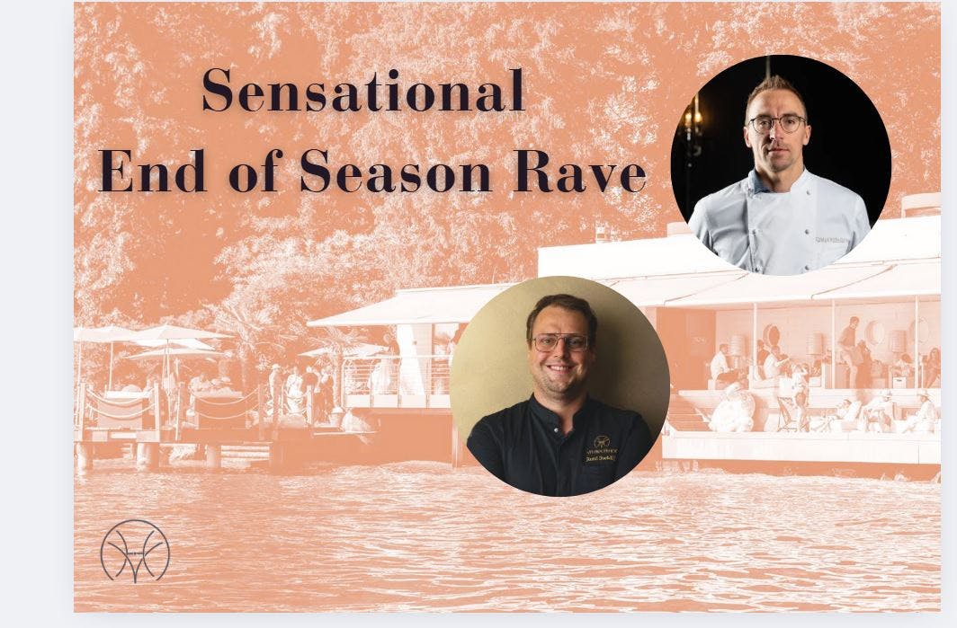 "Sensational" End of Season Rave