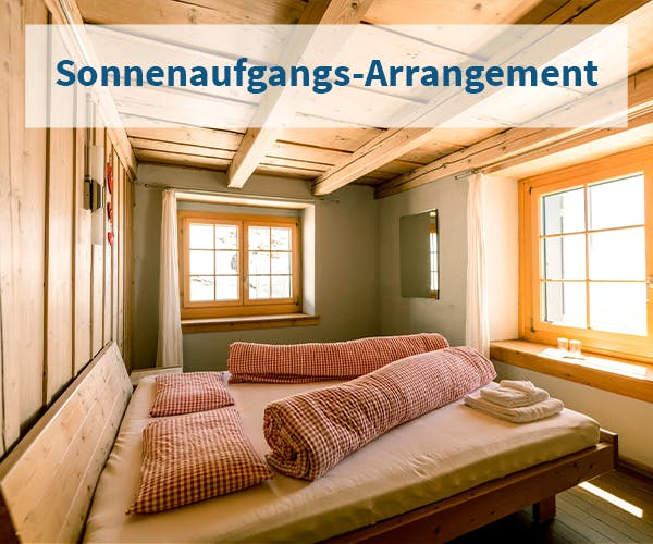 Doppelzimmer mit WC/Dusche auf der Etage