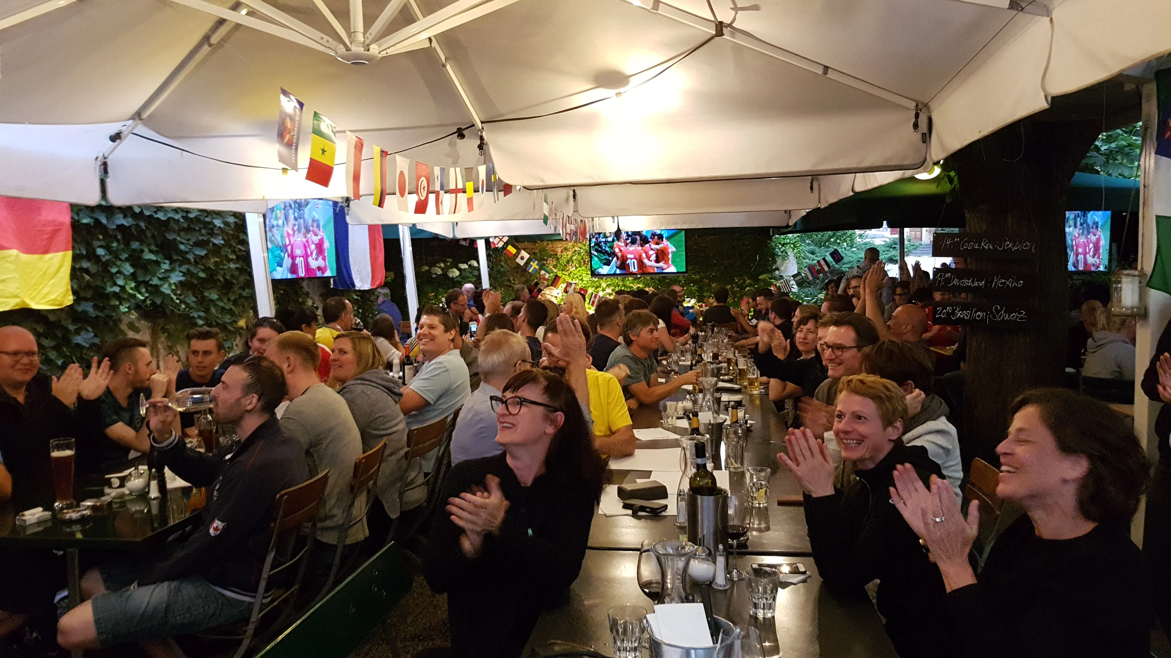 WM-Sechzehntelfinal-Frühstück
