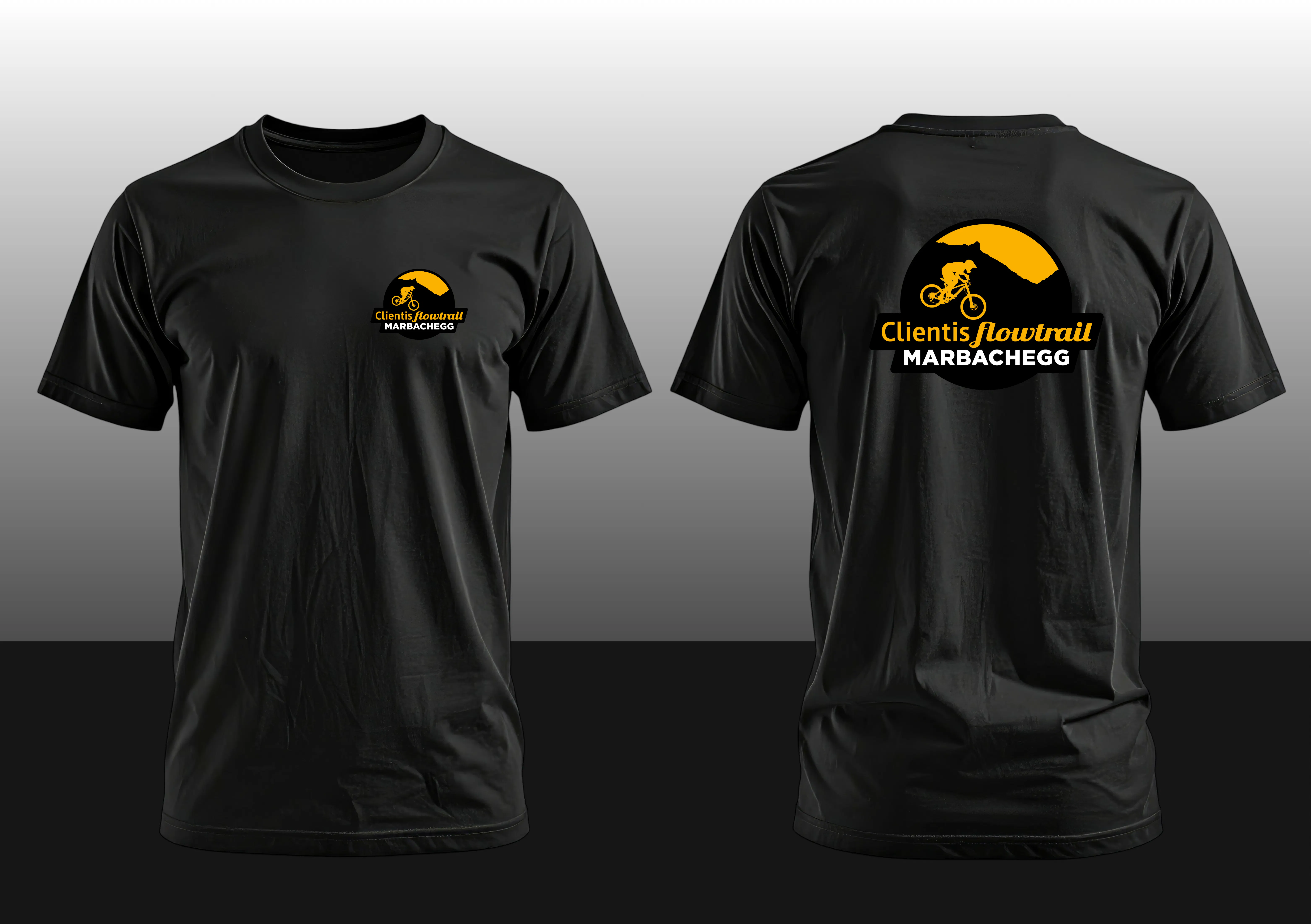 Clients Flowtrail T-Shirt schwarz