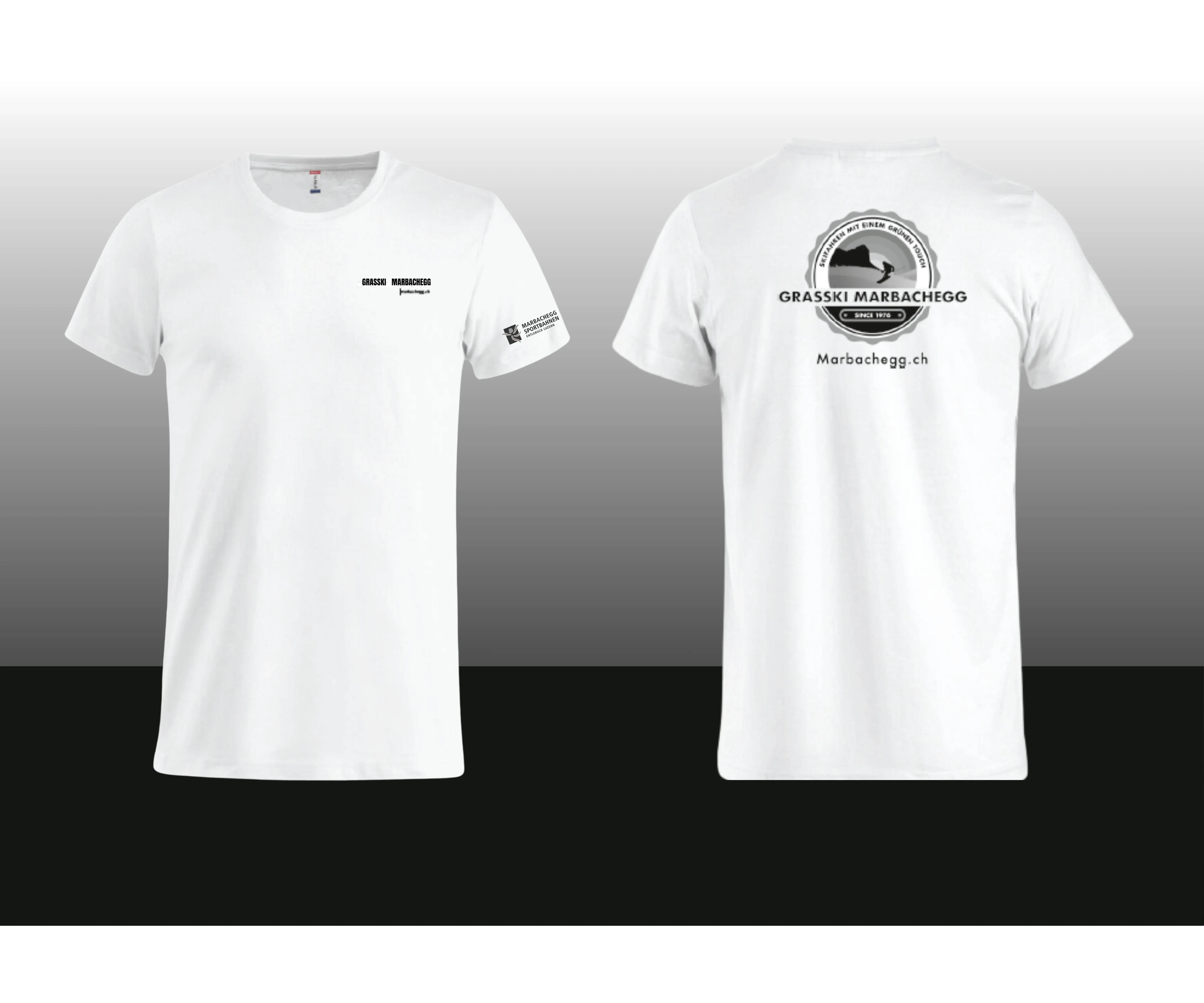 Grasski T-Shirt weiss