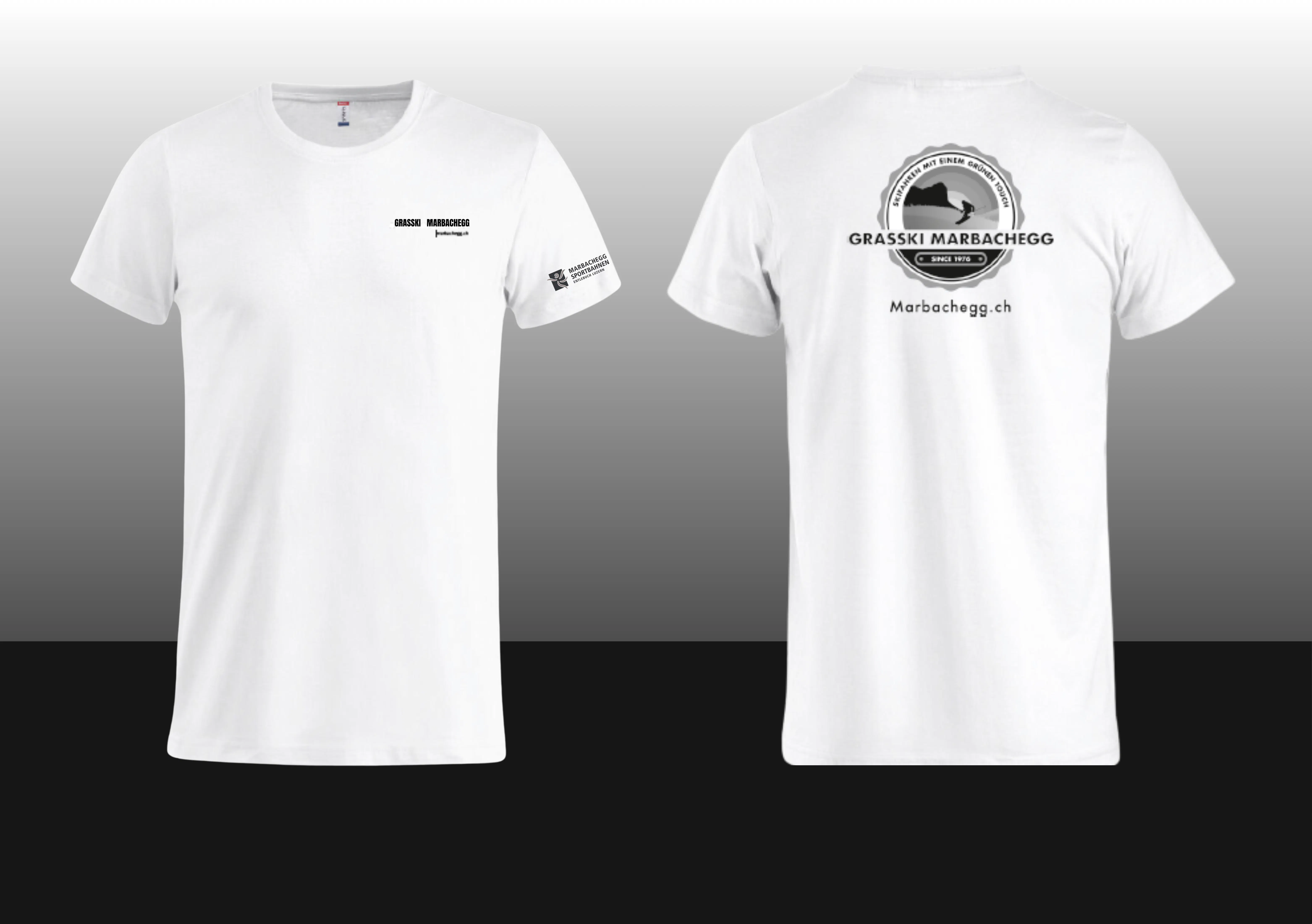 Grasski T-Shirt weiss