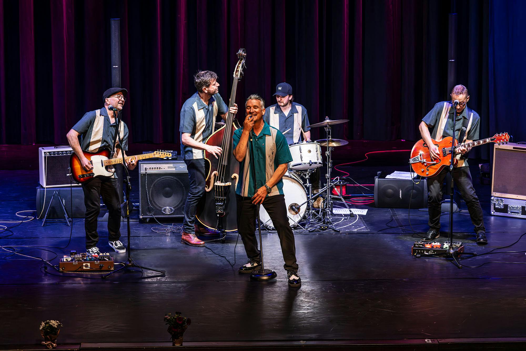THE FIVE on the Top - Rockabilly-Night auf dem Stanserhorn