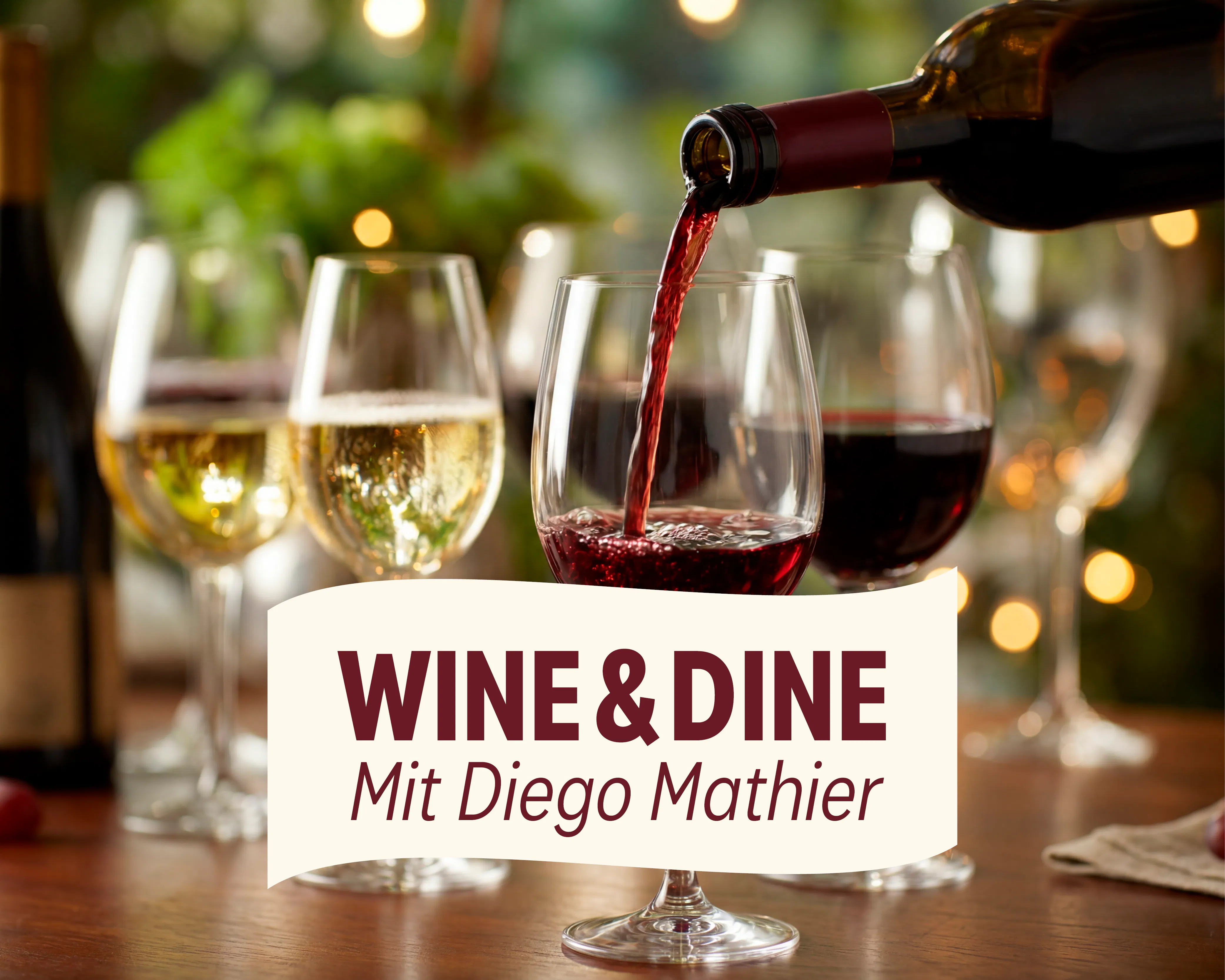 Wine & Dine mit Diego Mathier
