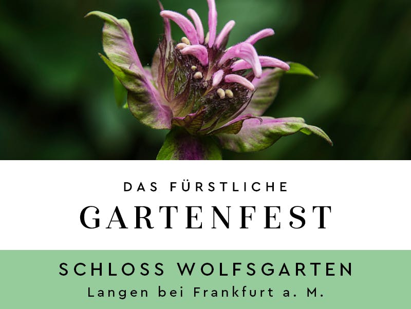 Gutschein für Tageskarten zum Fürstlichen Gartenfest Schloss Wolfsgarten