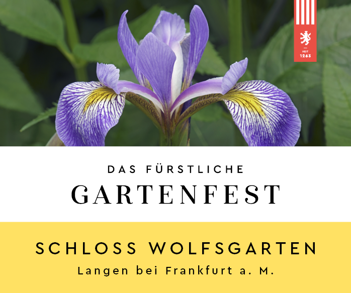 Gutschein für Tageskarten zum Fürstlichen Gartenfest Schloss Wolfsgarten (Online-VVK)