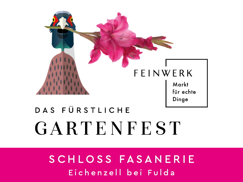 Gutschein für Dauerkarten zum Fürstlichen Gartenfest Schloss Fasanerie & FEINWERK