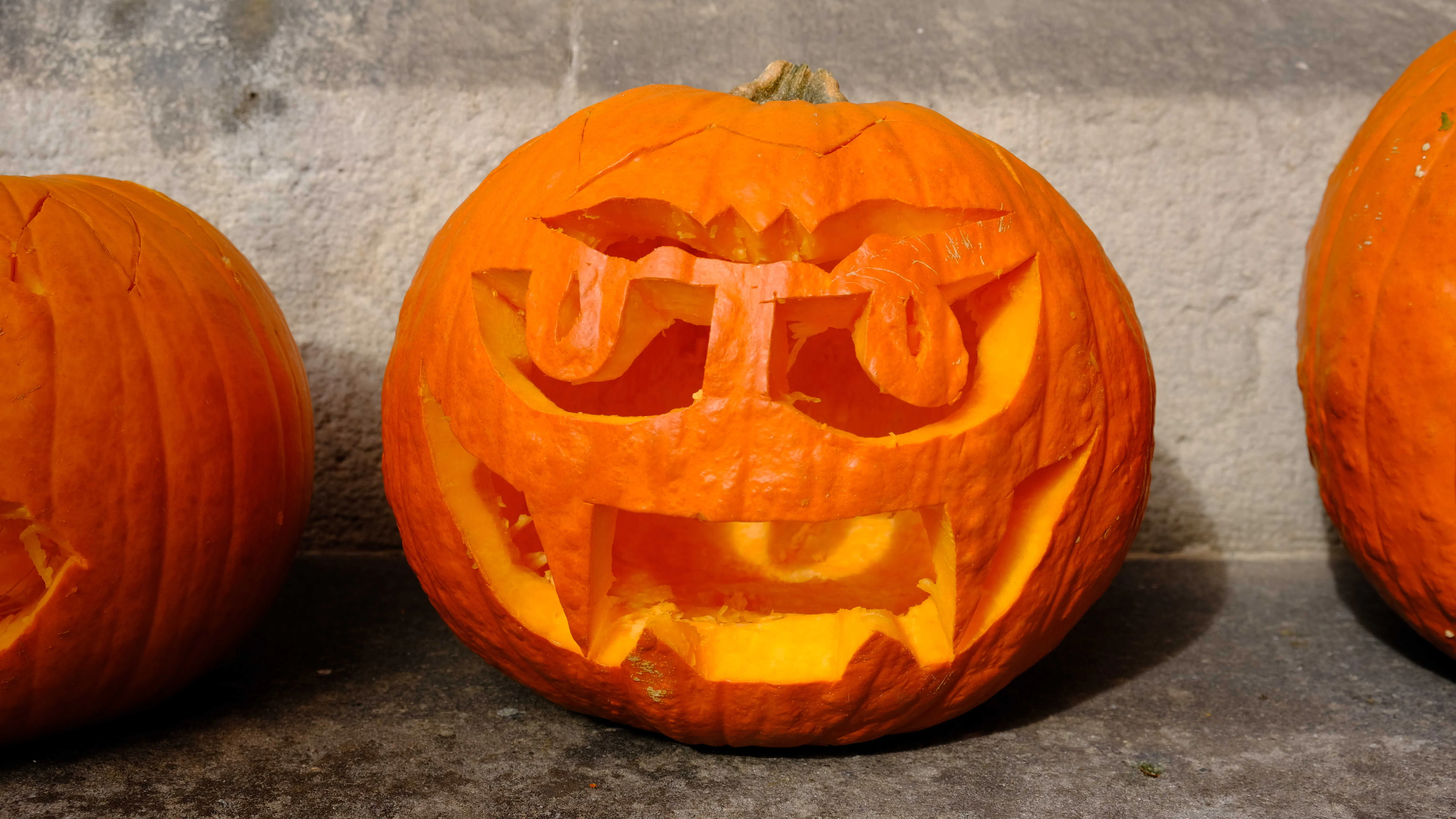 Pumpkin carving at the Schlosshotel