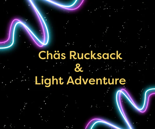 Cheese backpack & Light Adventure
