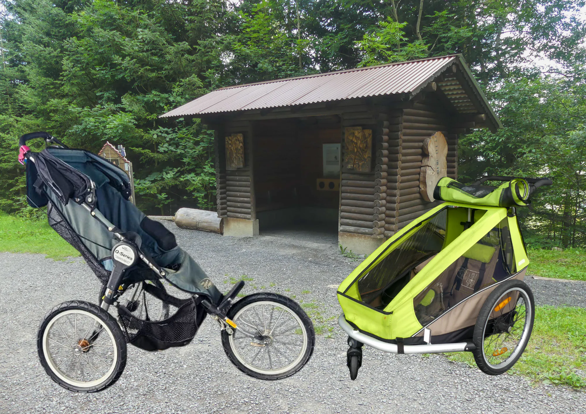 Miete - geländetauglicher Kinderwagen