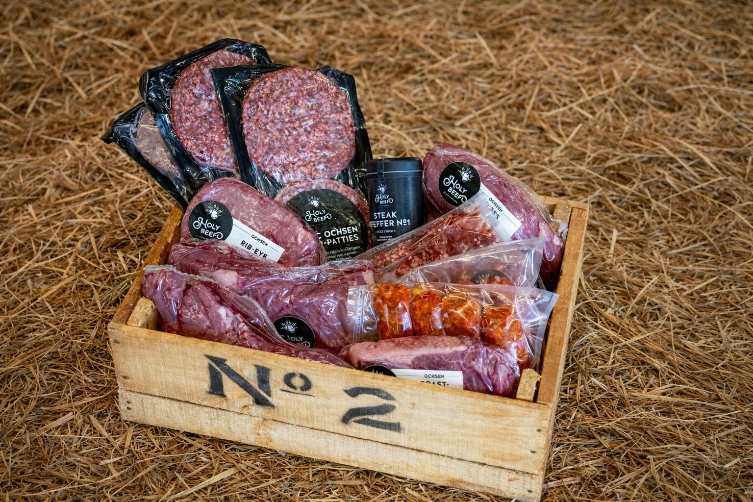OX in the Box - Holy Beef Black Angus Selection 