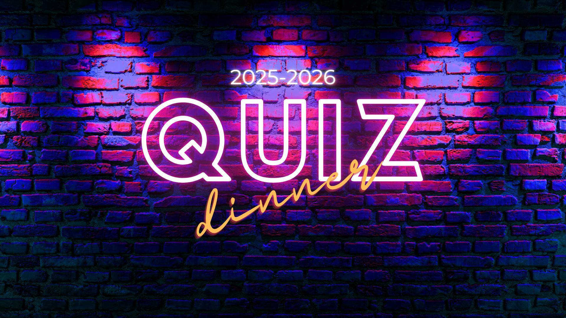 Quiz Dinner 2025-2026