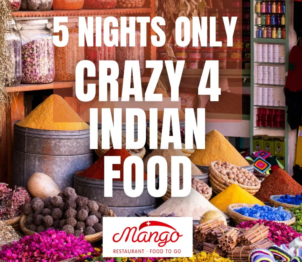 Crazy for Indian Food 2025