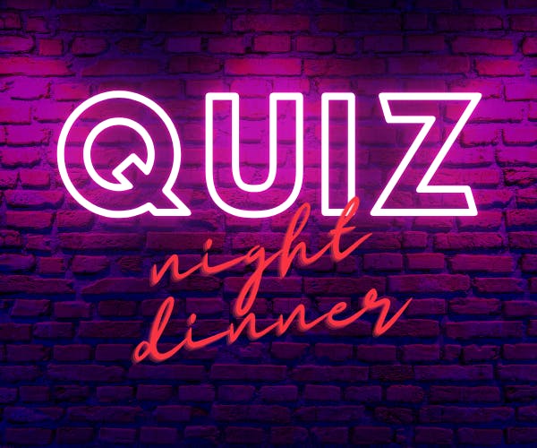 Quiz Night Dinner für 4 Personen