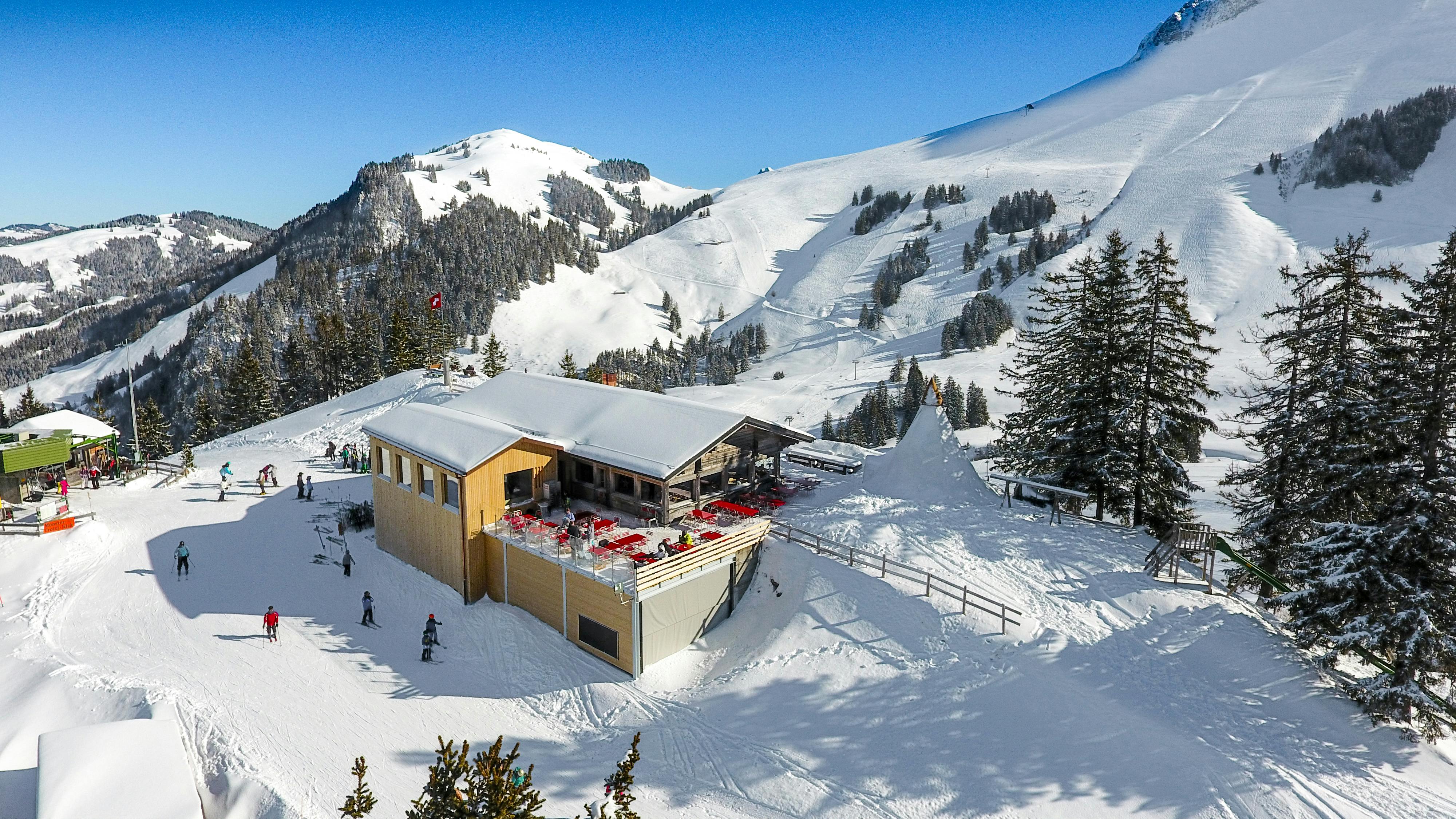 Aller-retour Schwarzsee - Riggisalp (hiver 2024/2025)