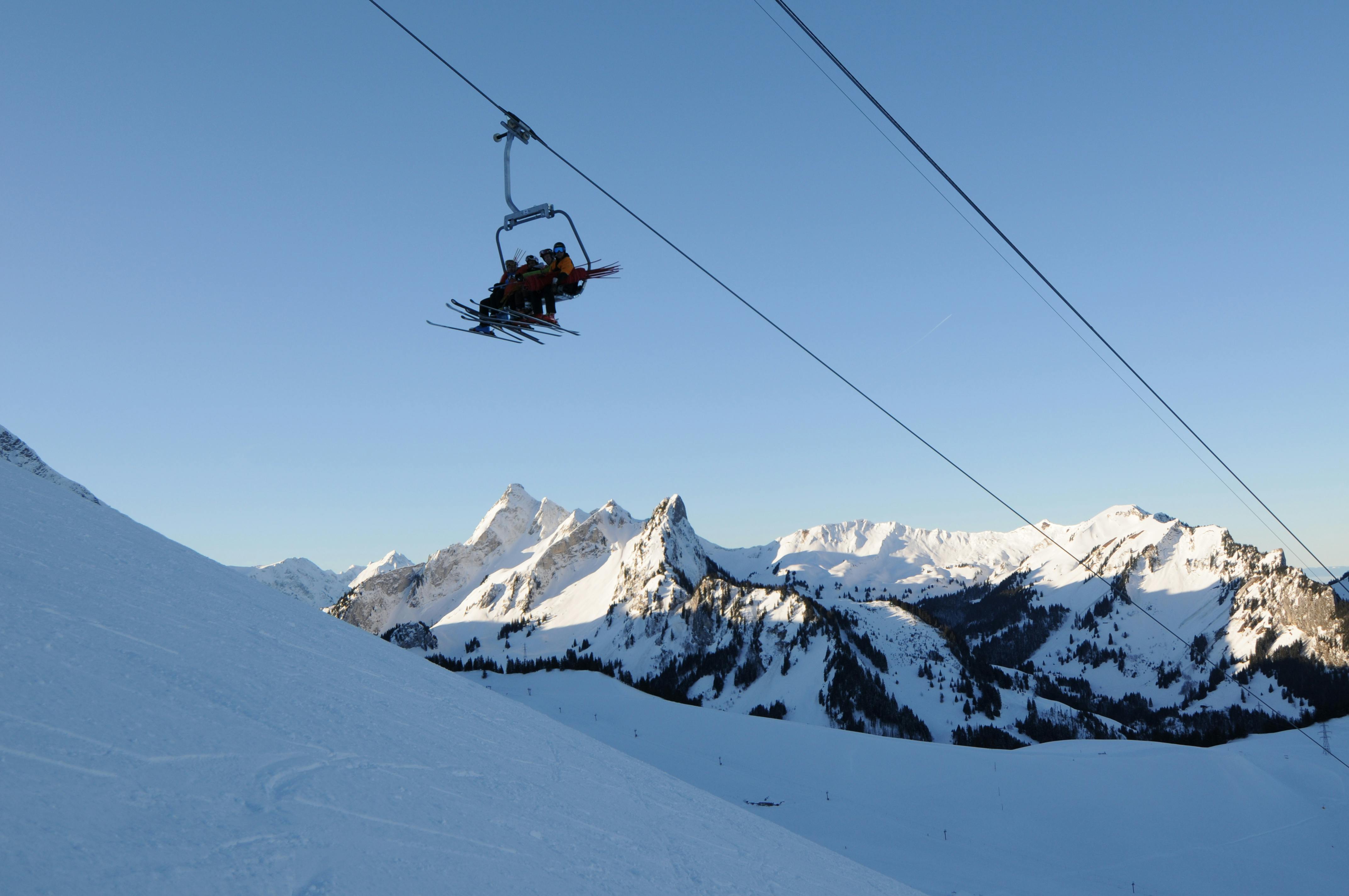 Simple course Schwarzsee - Riggisalp (hiver 2024/2025)