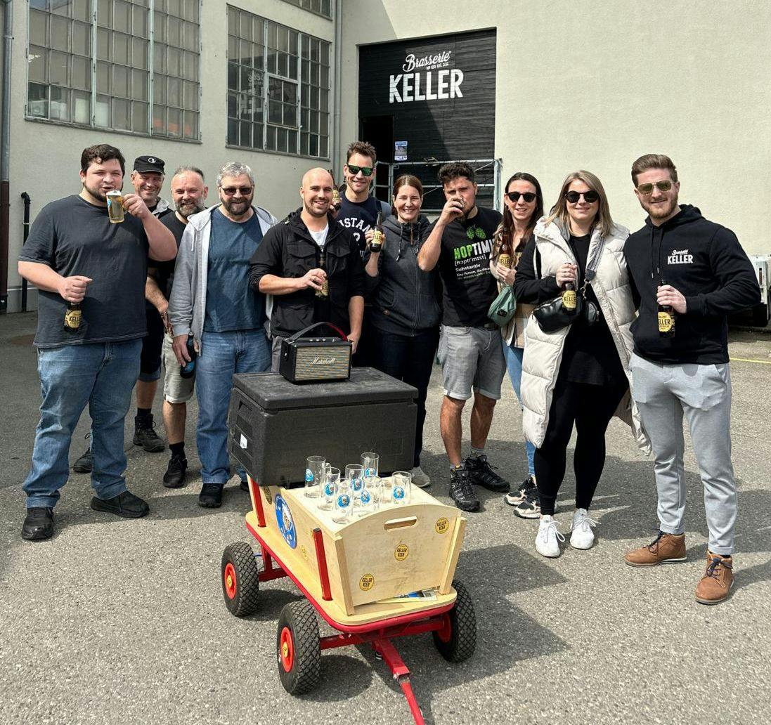 Bierwanderung | Sudwerk, Pfäffikon – Keller, Wetzikon