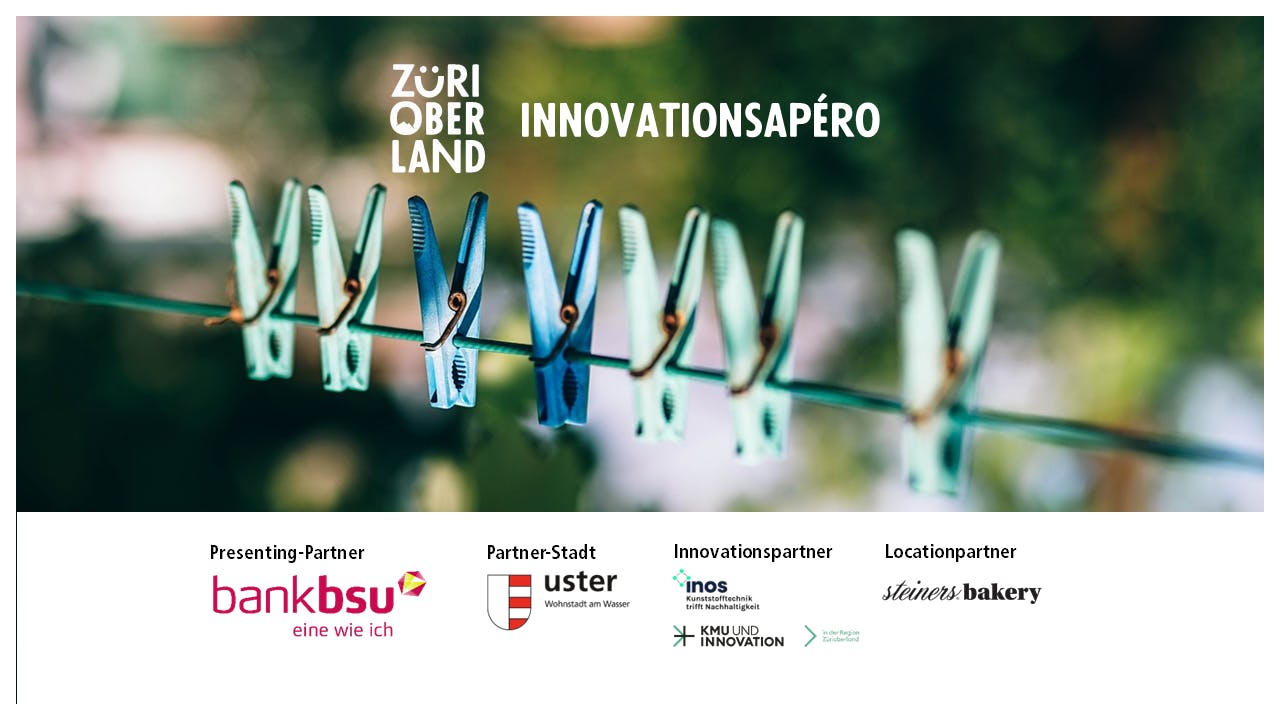 4. Zürioberländer Innovationsapéro: Gamechanger Kunststoff. Jede Idee zählt.