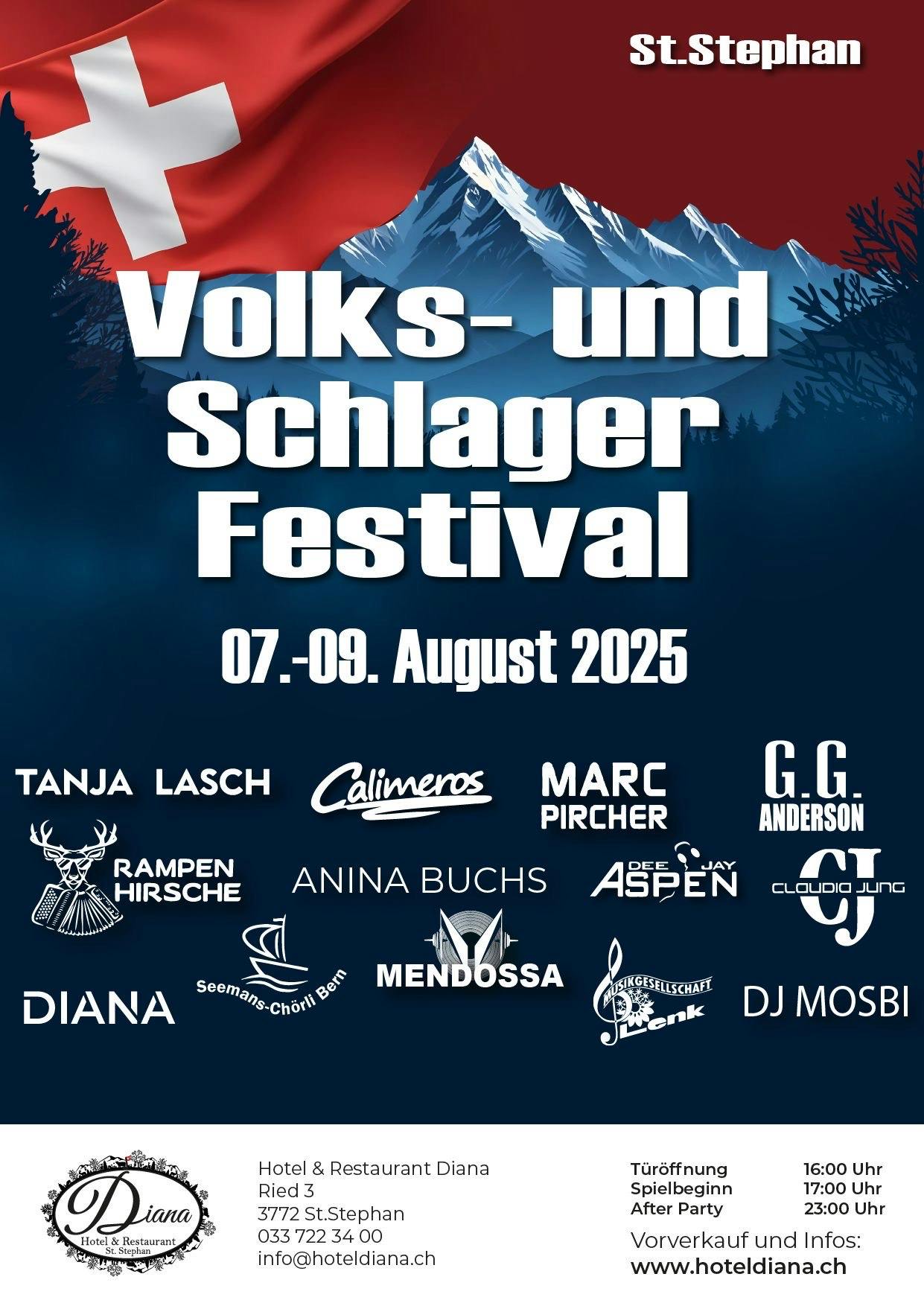 Volks- und Schlagerfestival Hotel Diana