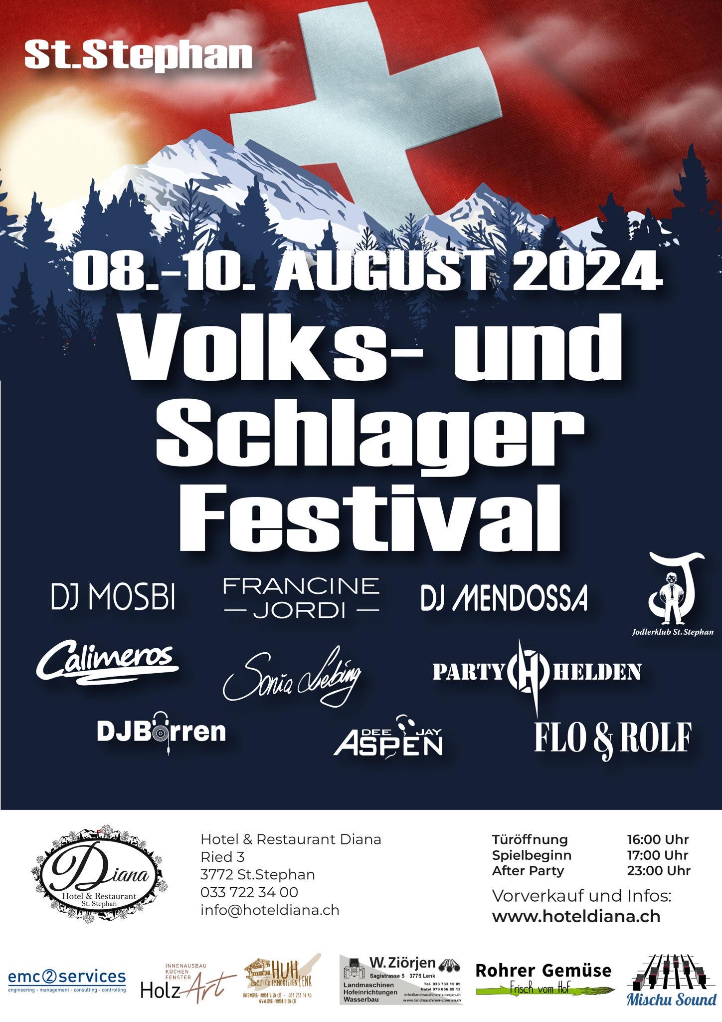 Volks- und Schlagerfestival | Earlybird 2-Tagespass 09. & 10. August 2024