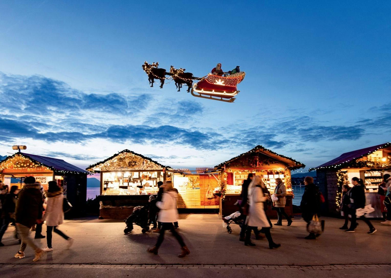 Ausflug Weihnachtsmarkt Montreux