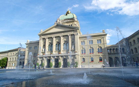 Besuch im Bundeshaus Bern