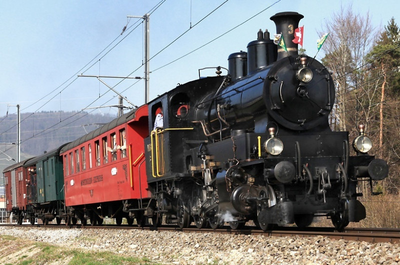 Dampfromantik am Bodensee mit dem Verein Historische Mittel-Thurgau-Bahn