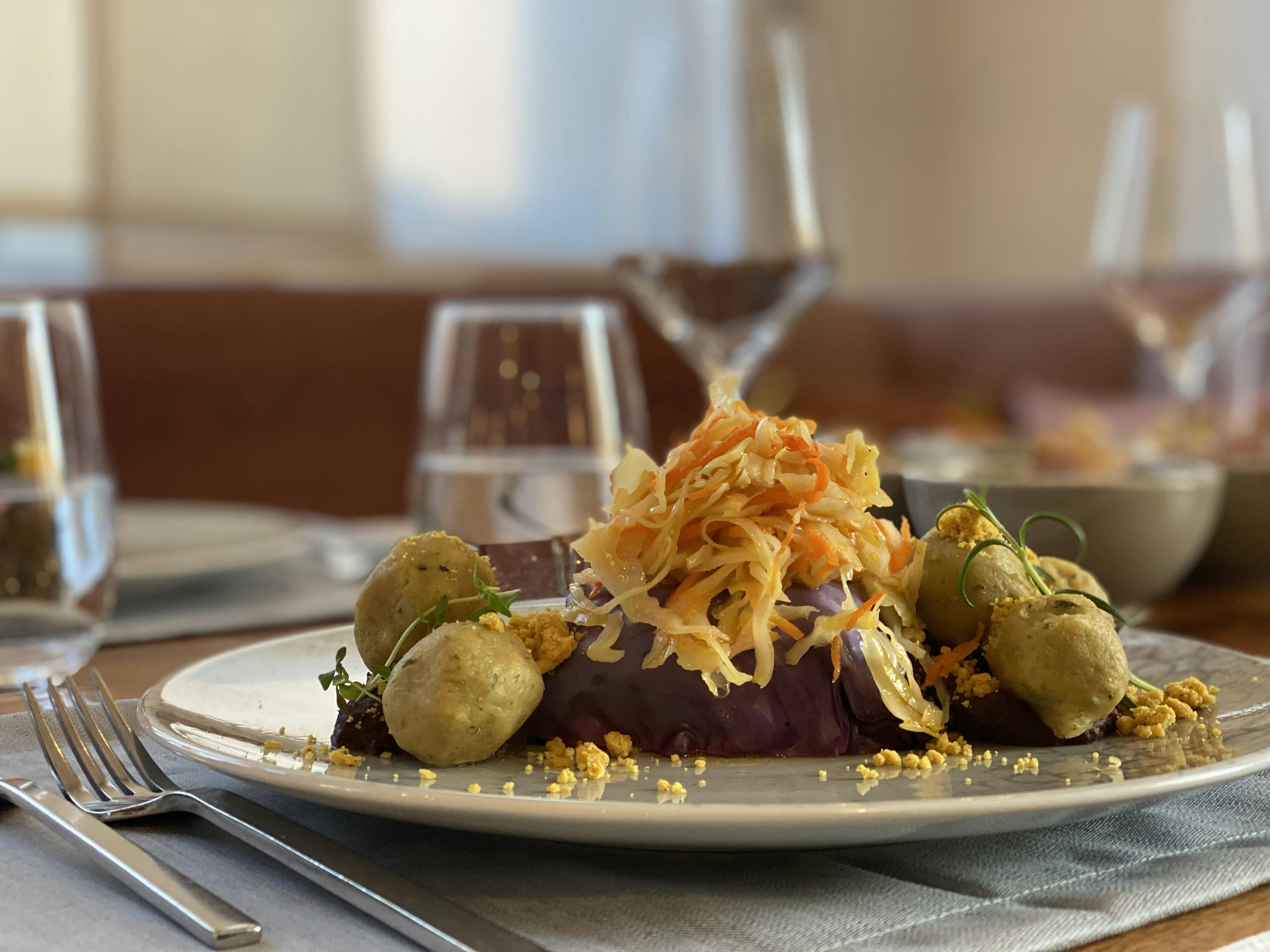 3-Gang-Menü im Bio-Restaurant ROSE