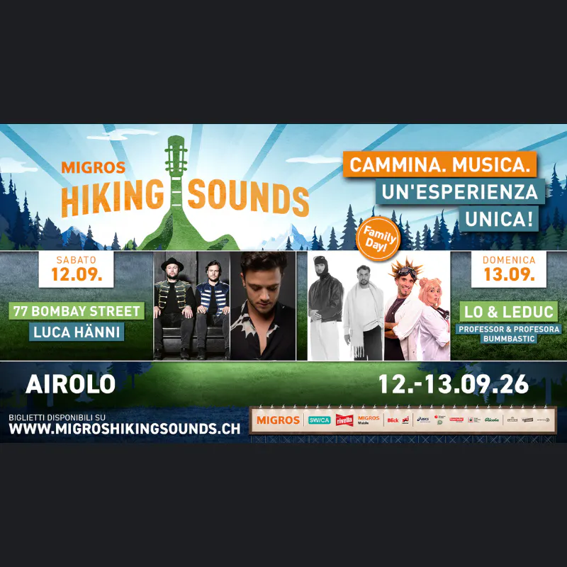 Migros Hiking Sounds (sabato 12.09)