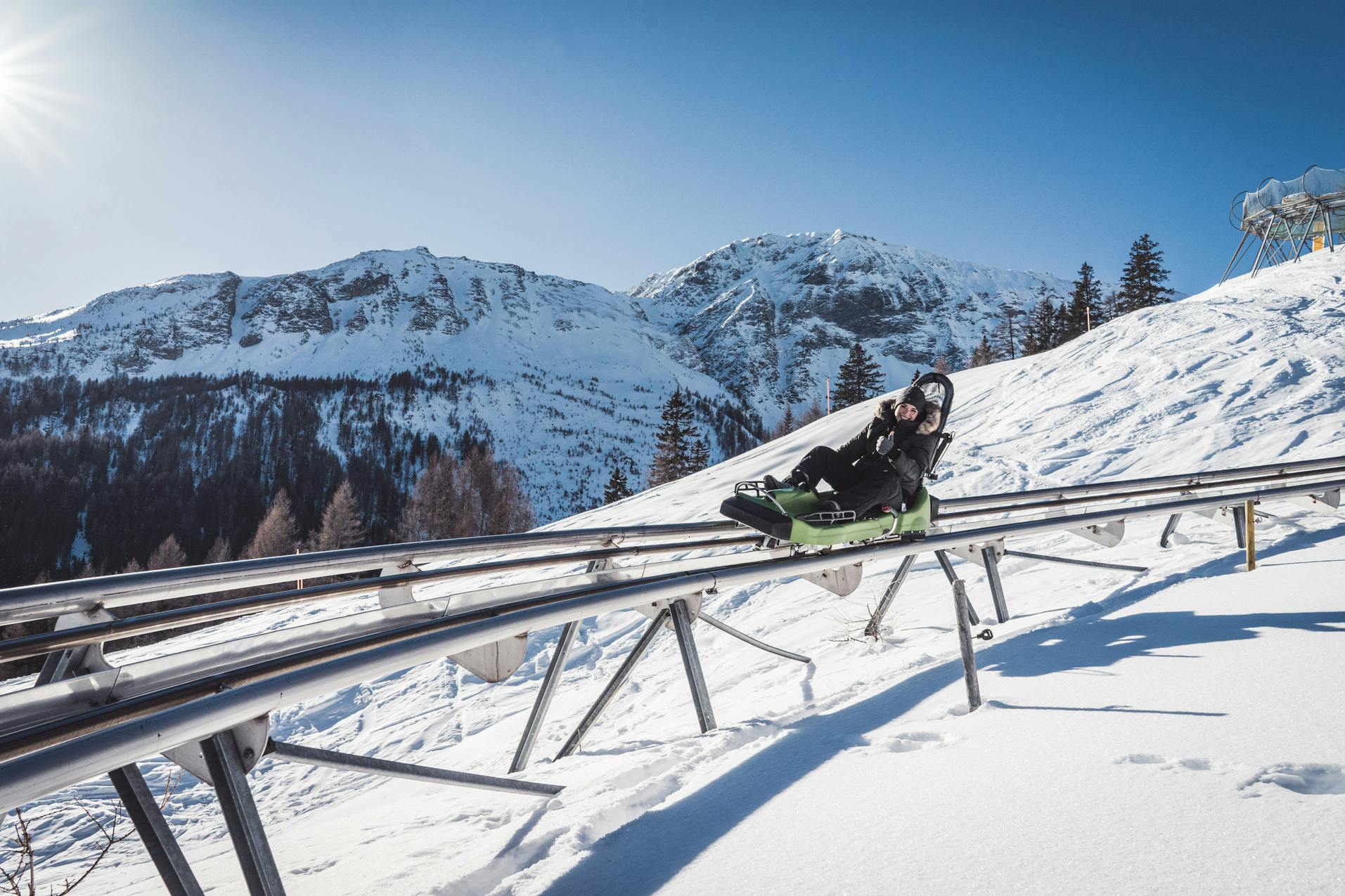 1x Toboggan including Chairlift (group rate)