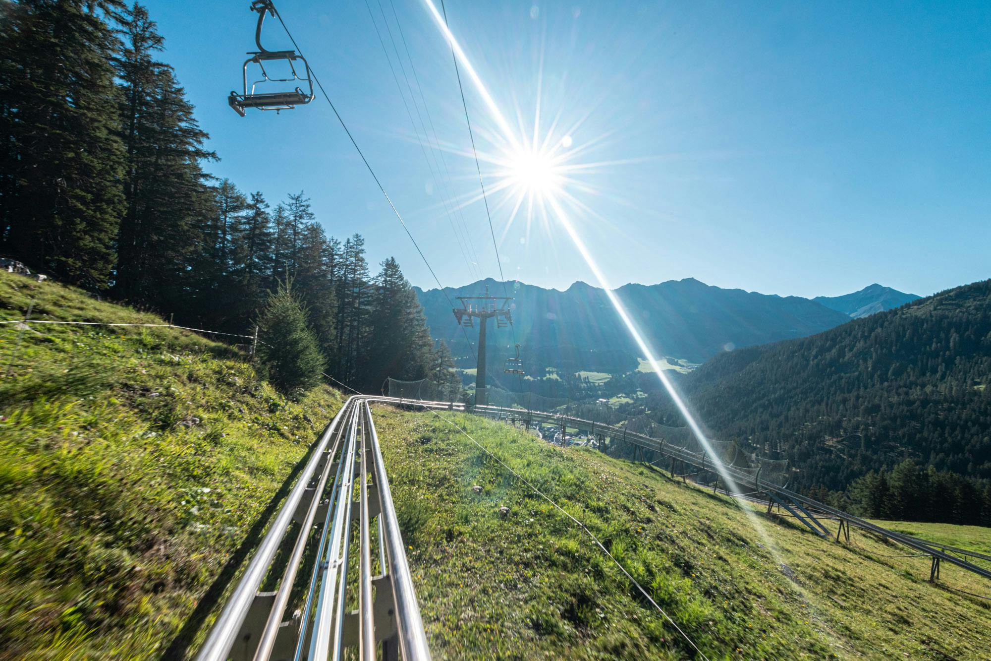 Toboggan fun Erlebnisberg Pradaschier