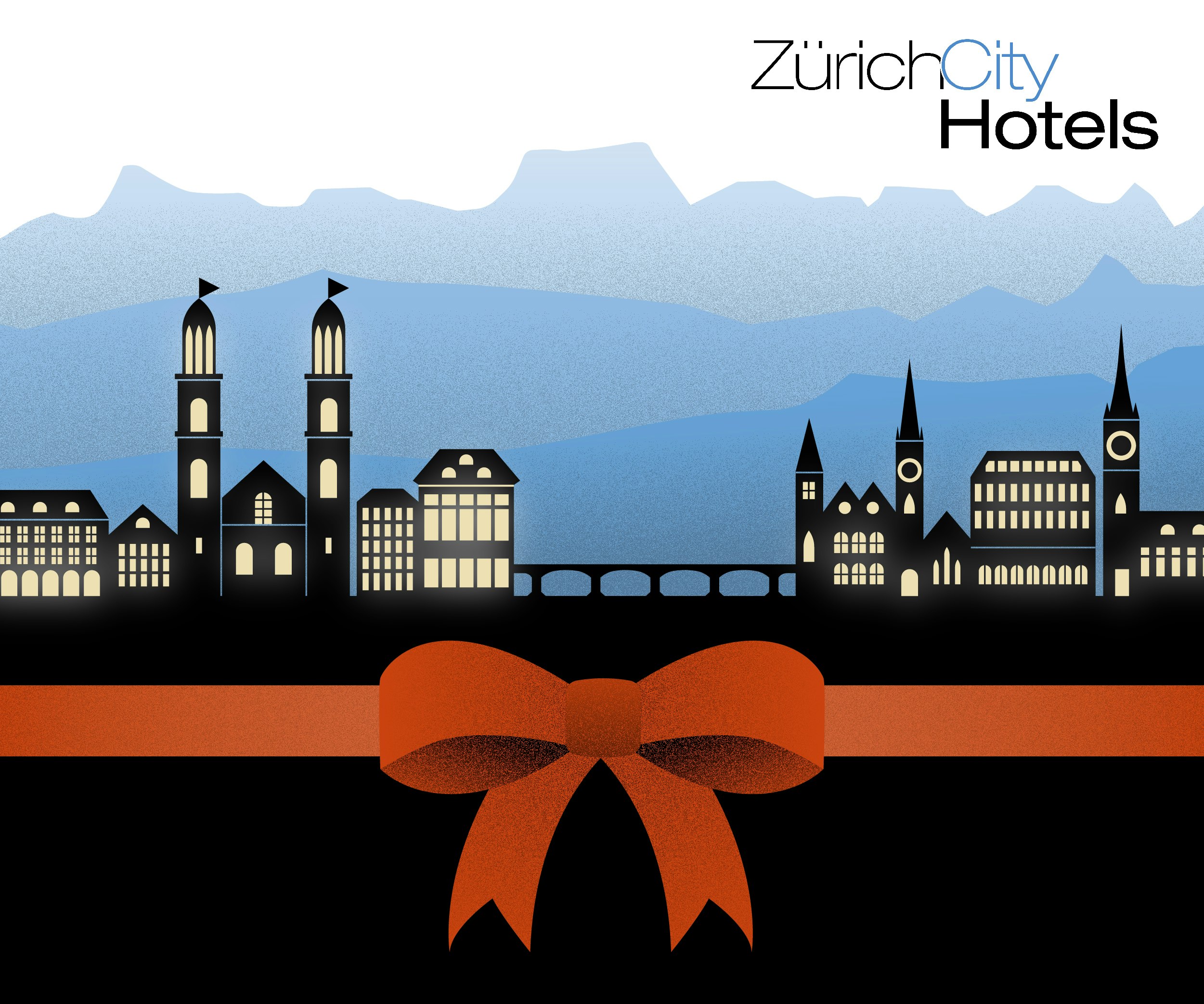 Wertgutschein gültig in über 20 Hotels und 30 Restaurants in Zürich