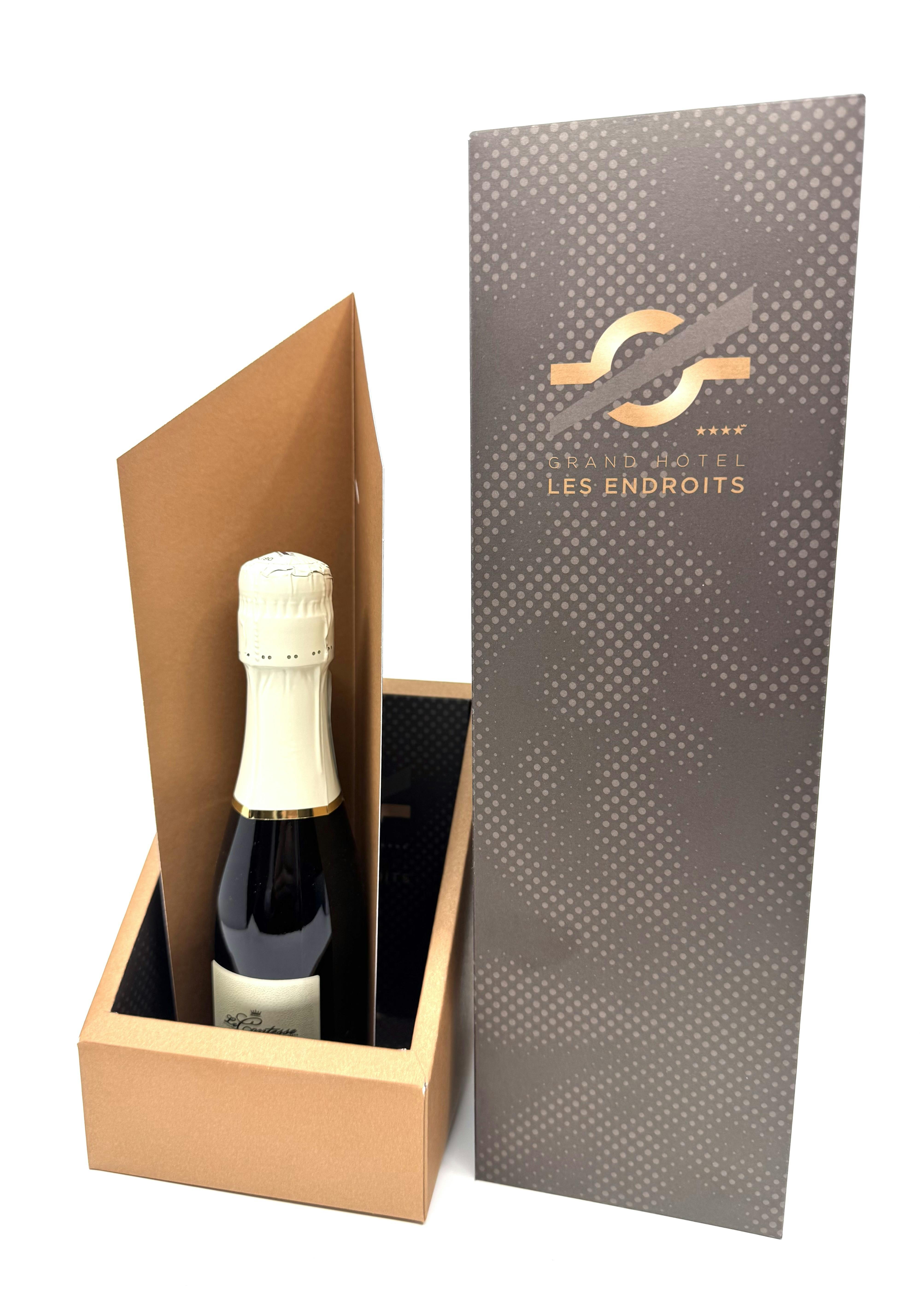 Geschenkschachtel und Prosecco 2dl 