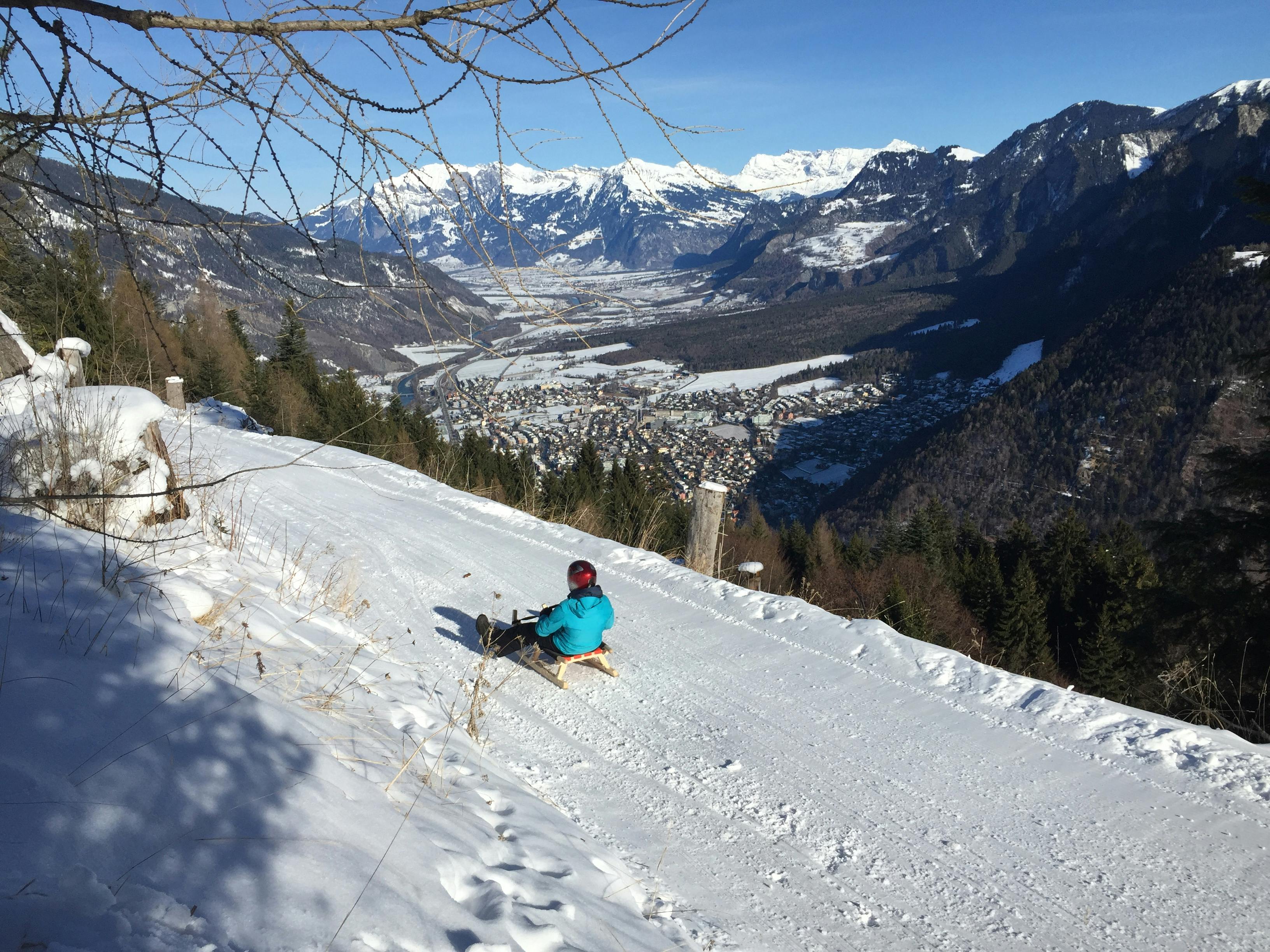 4-Stundenticket Schlitteln