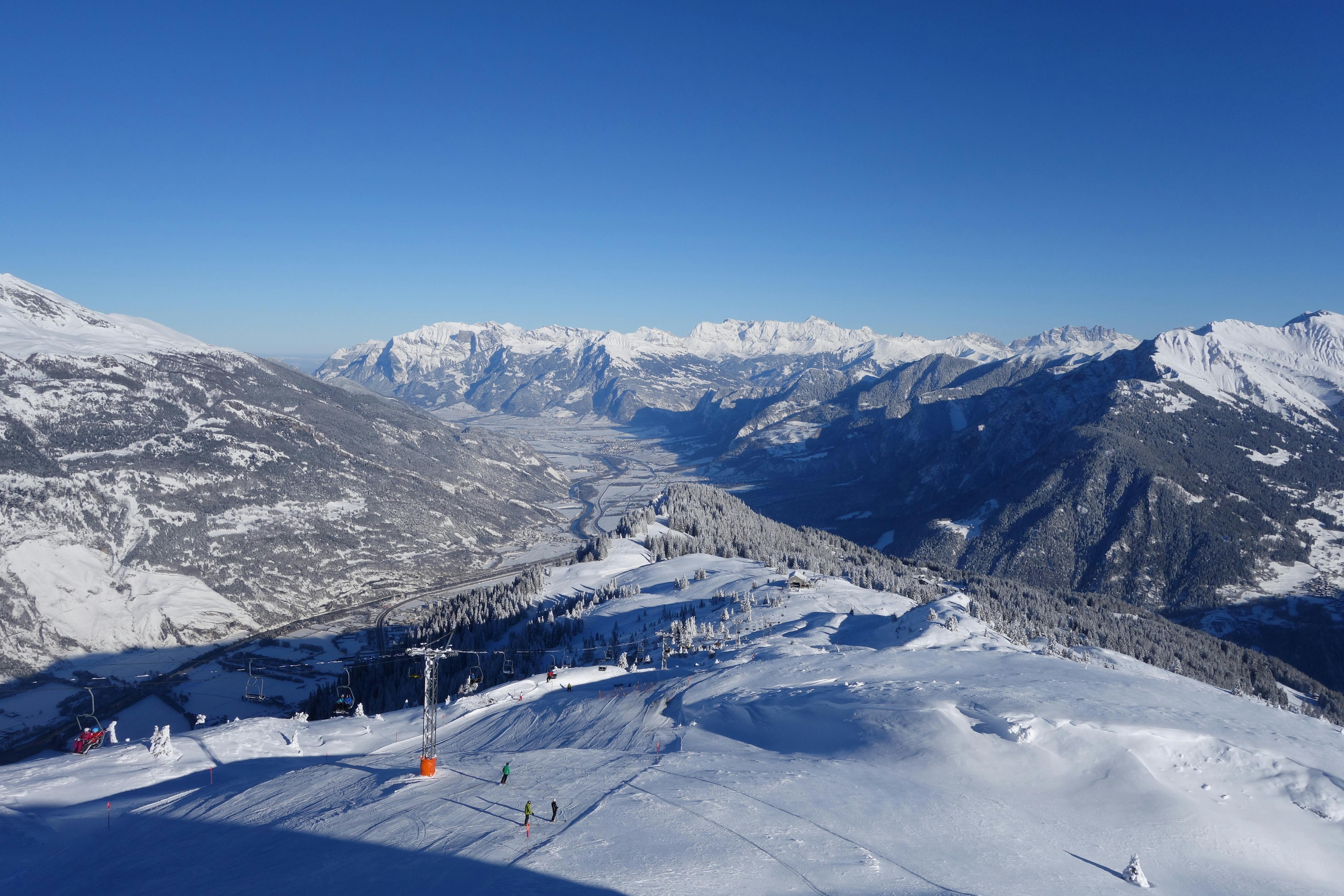 1 Fahrt Skilift und Sesselbahn, Brambrüesch - Furggabüel