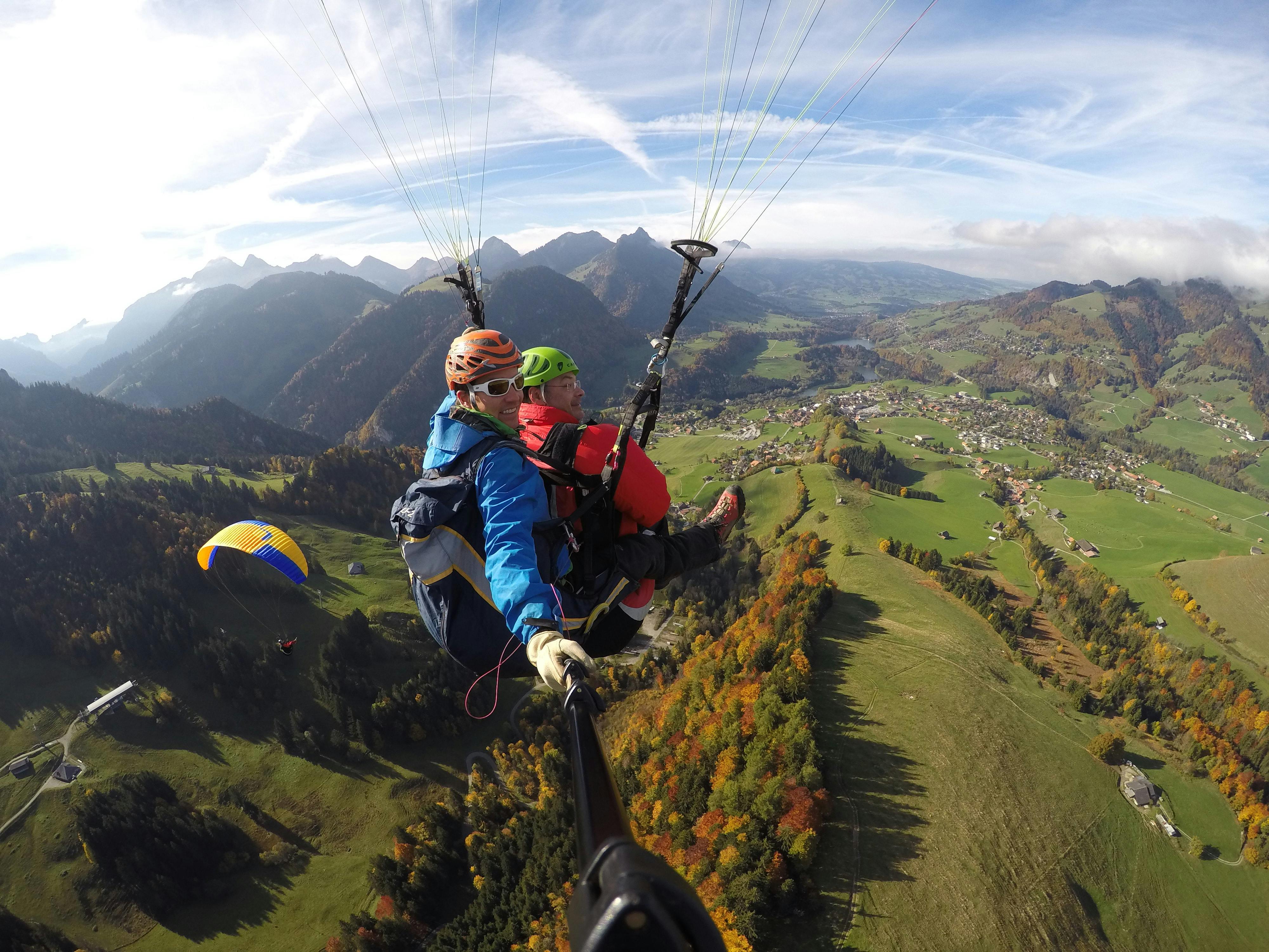 Vol en parapente biplace “Grand vol”