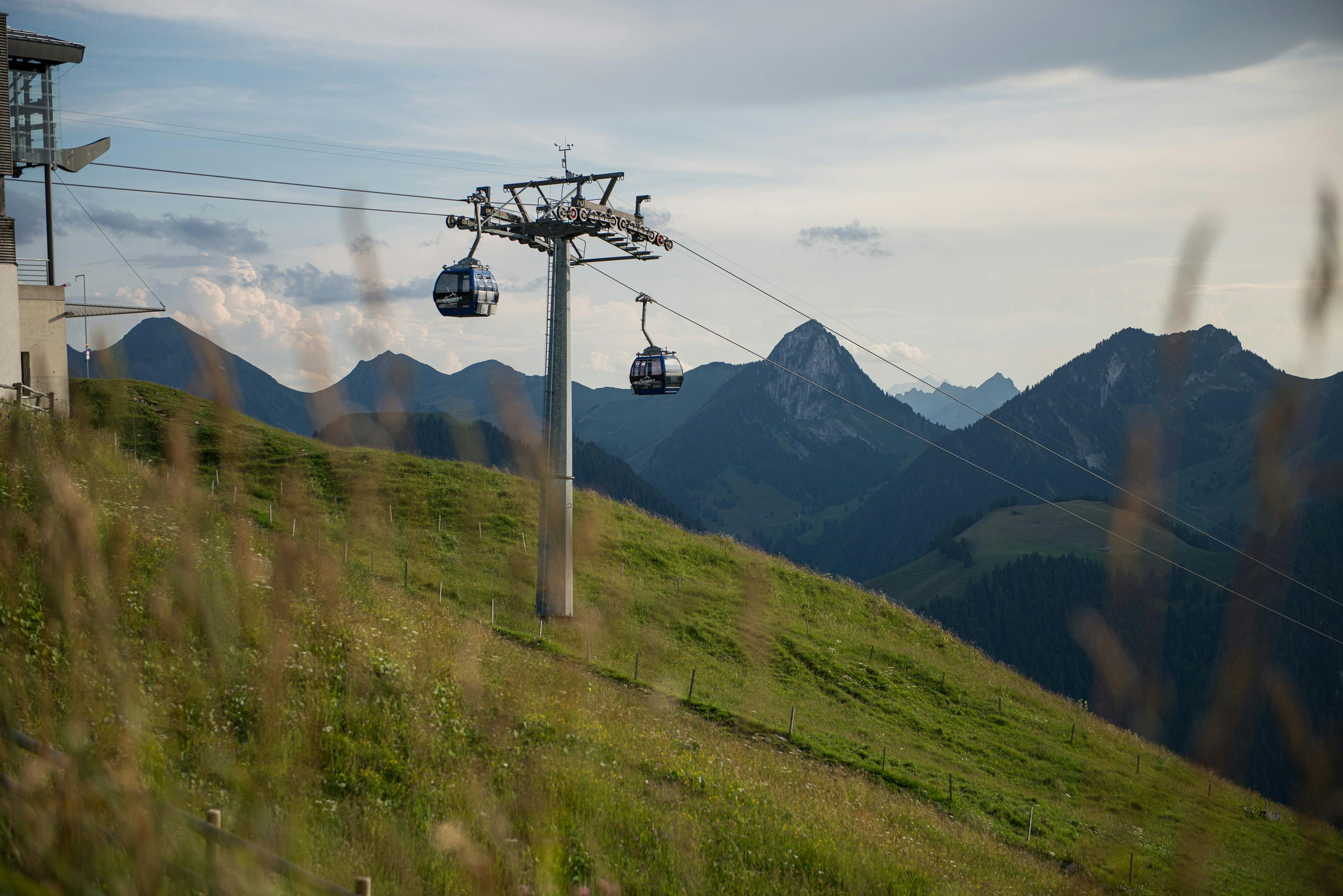 Fussgänger 1 Bergfahrt