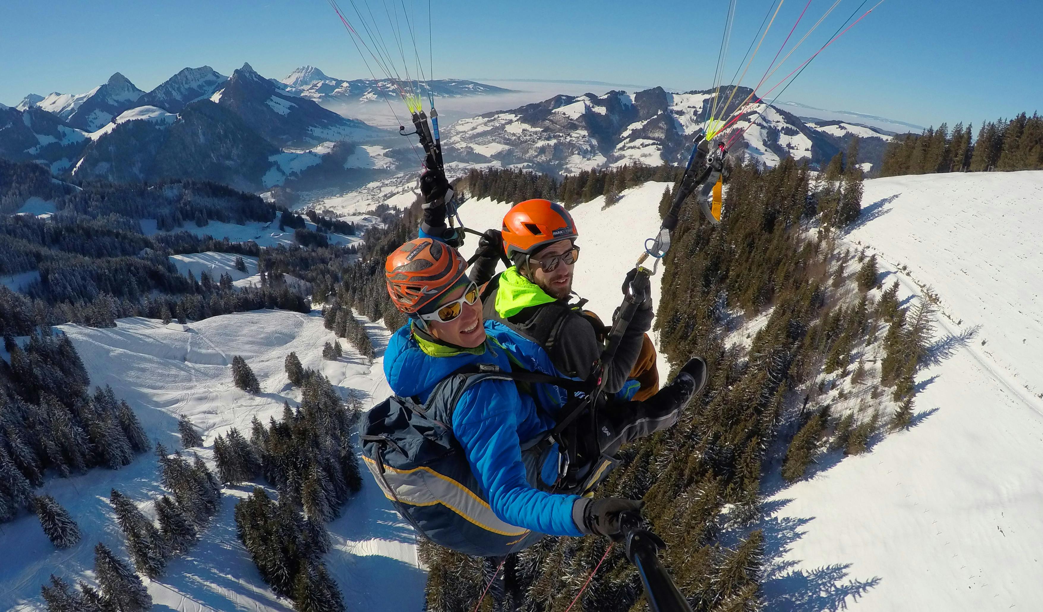 Vol en parapente biplace “Découverte”