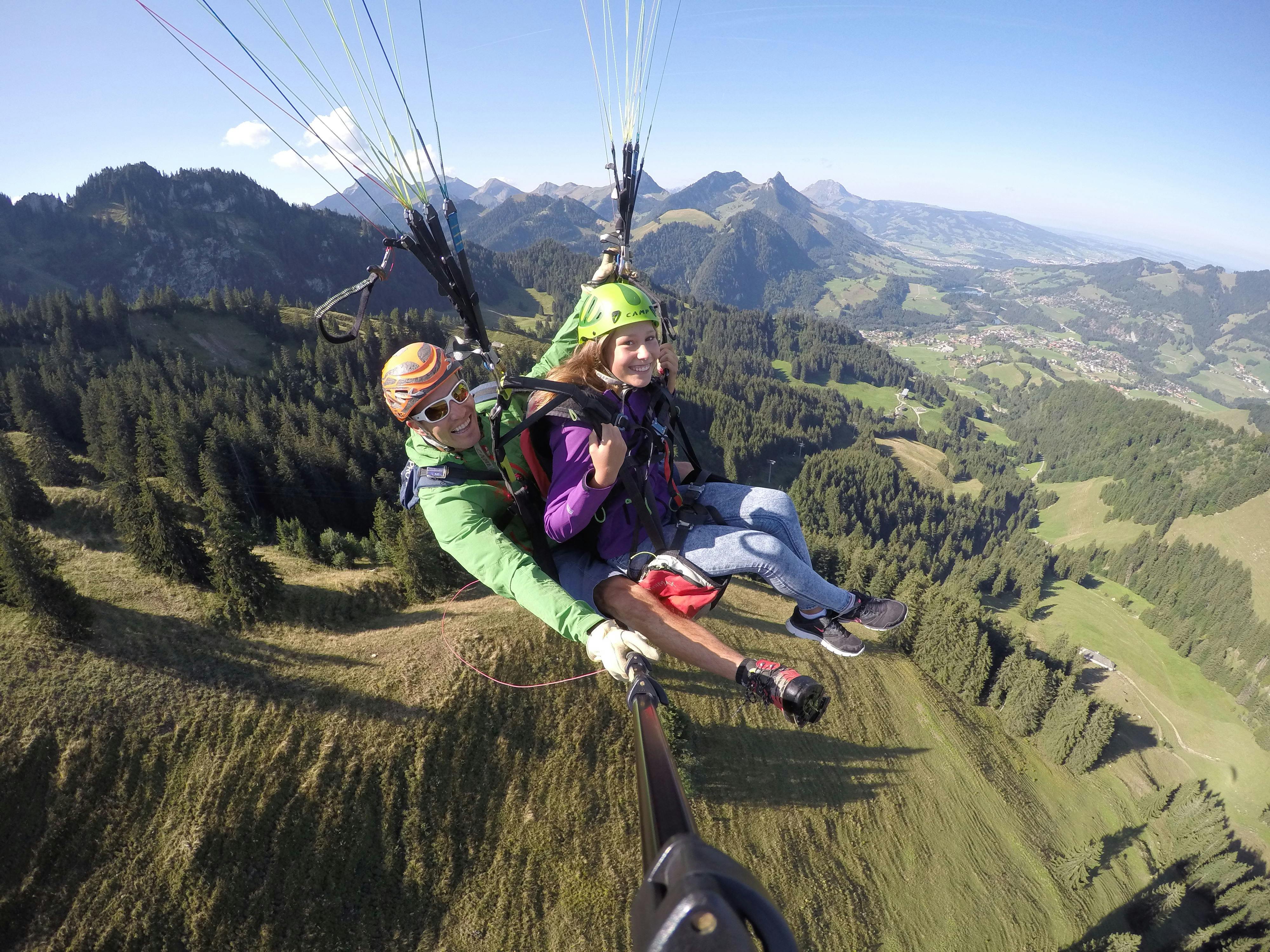 Vol en parapente biplace “Découverte”