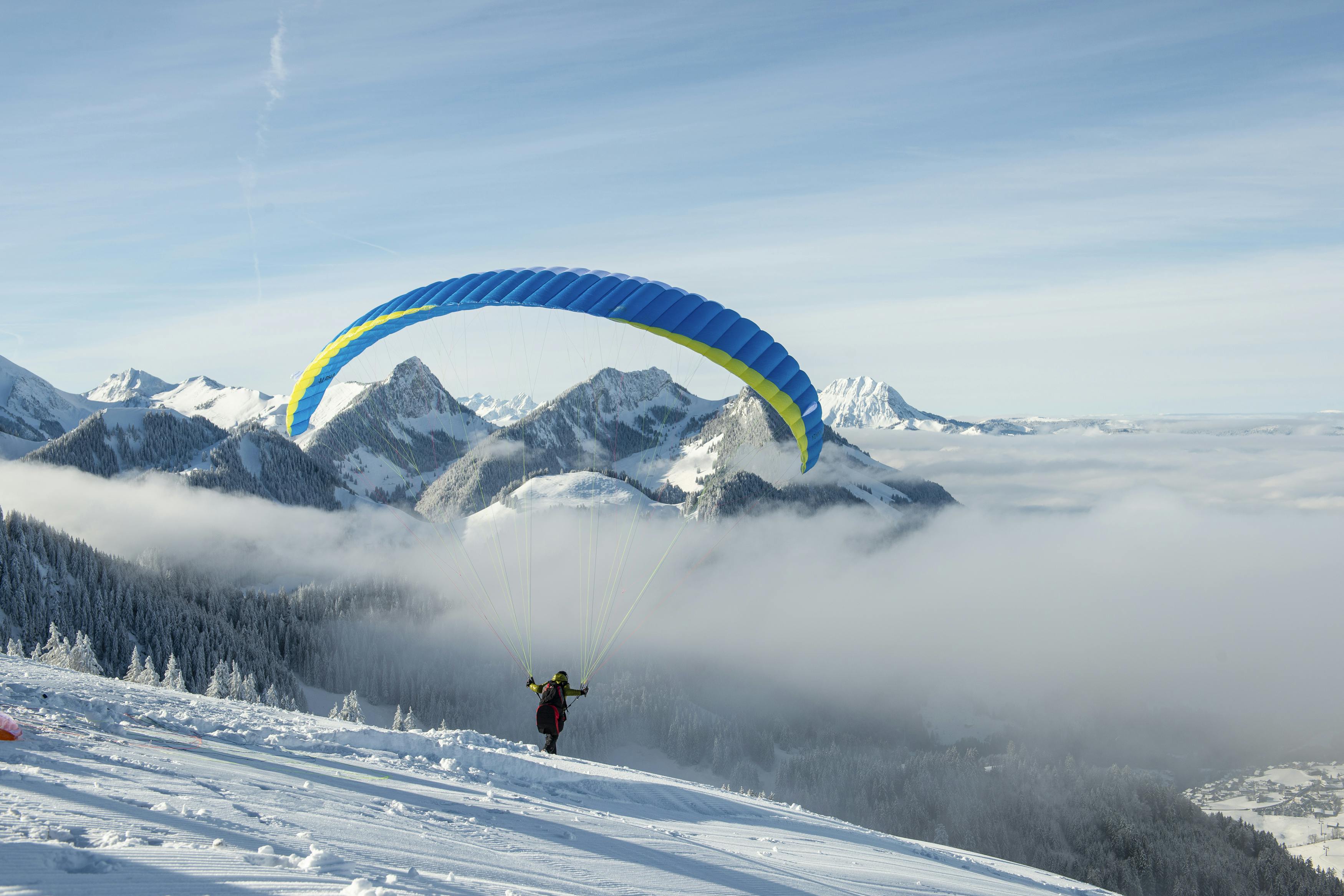 Montée parapente