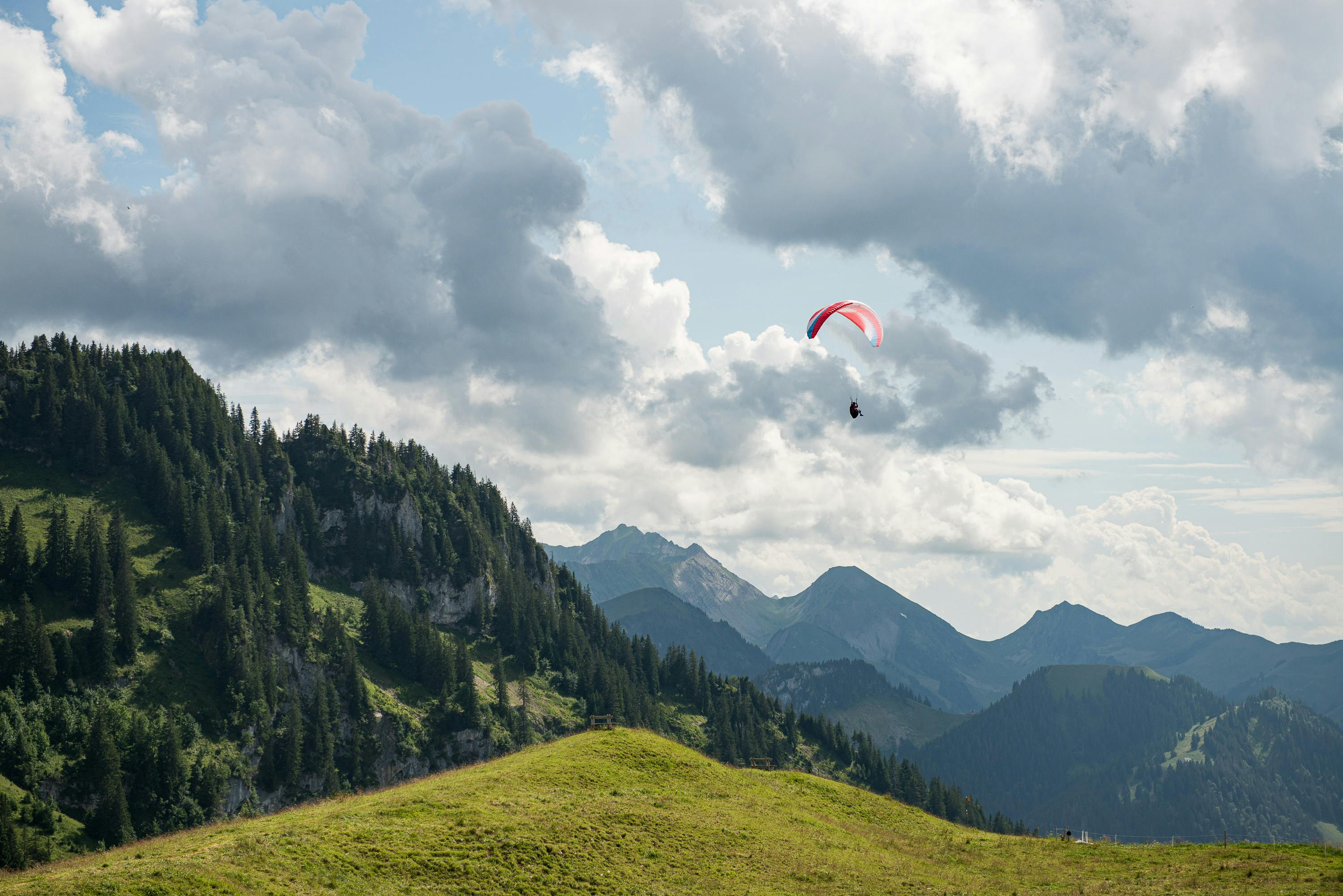 Carte journalière parapente