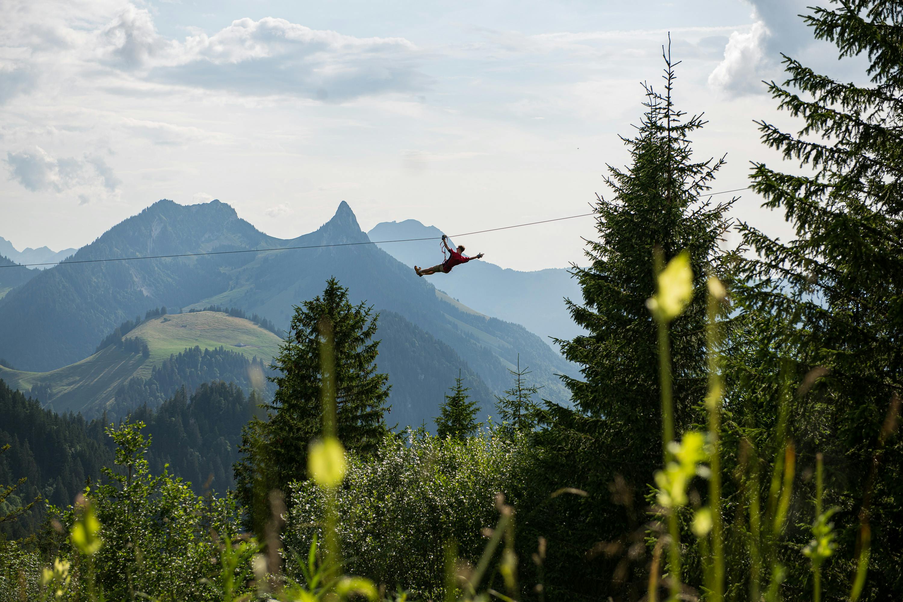 Valley of the zip lines