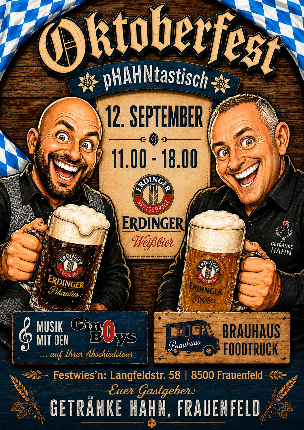 Oktoberfest bei Getränke HAHN AG in Frauenfeld